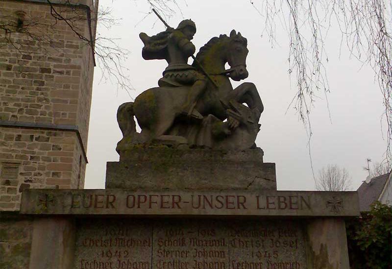 Denkmalpflege Herrieden, Denkmalpflege Bechhofen, Steinmetzwerkstätte Gessler, Denkmal Statue